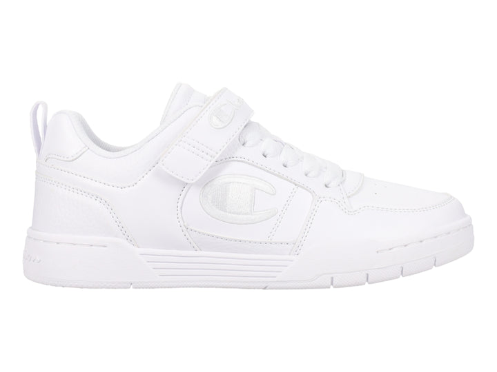 Tenis Champion color blanco para deporte con cierre de velcro y cordones.