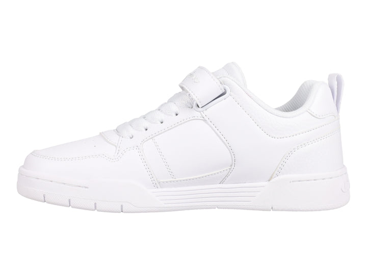 Tenis Champion color blanco para deporte con cierre de velcro y cordones.