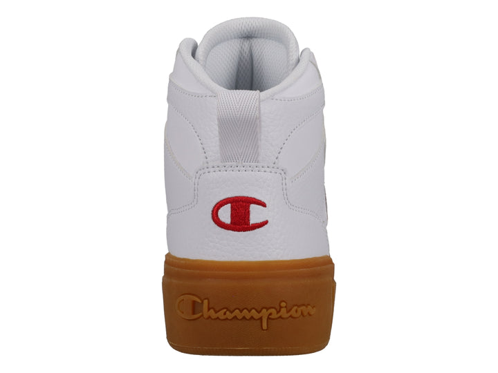 Tenis Champion Drome Ventor HI Blanco y Rojo para Mujer