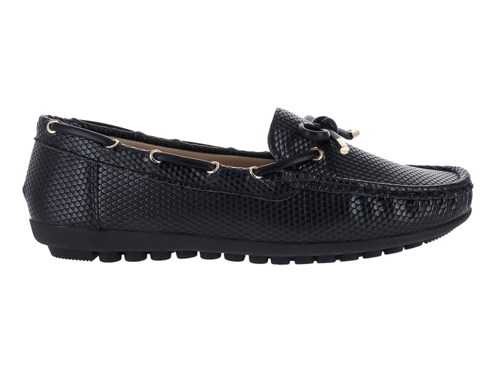 Zapato Mocasín Comfort Fit Negro para Mujer