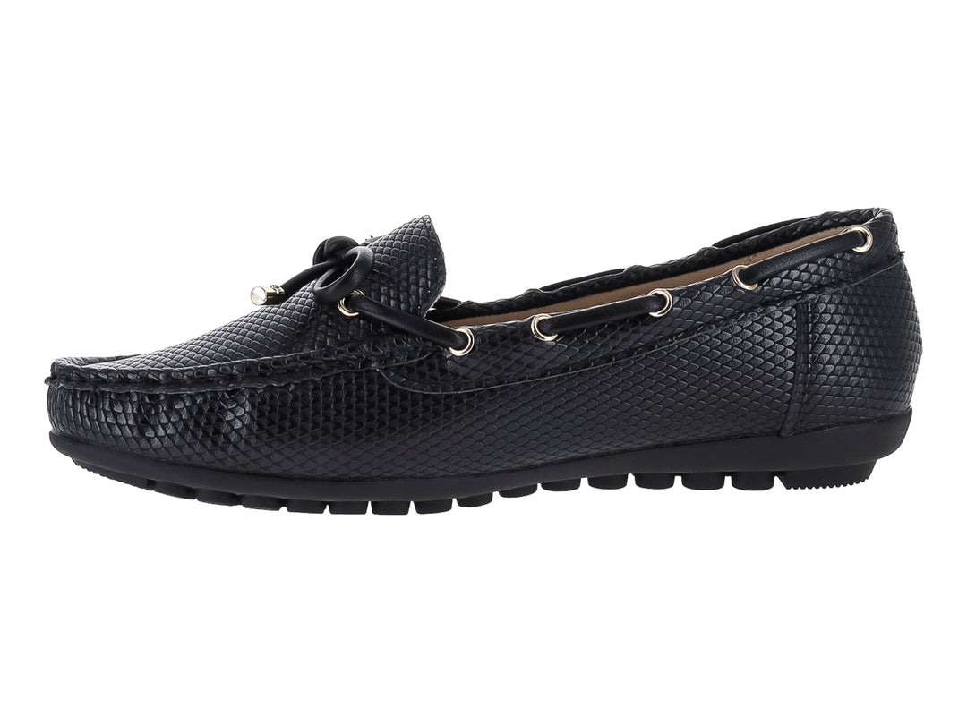 Zapato Mocasín Comfort Fit Negro para Mujer