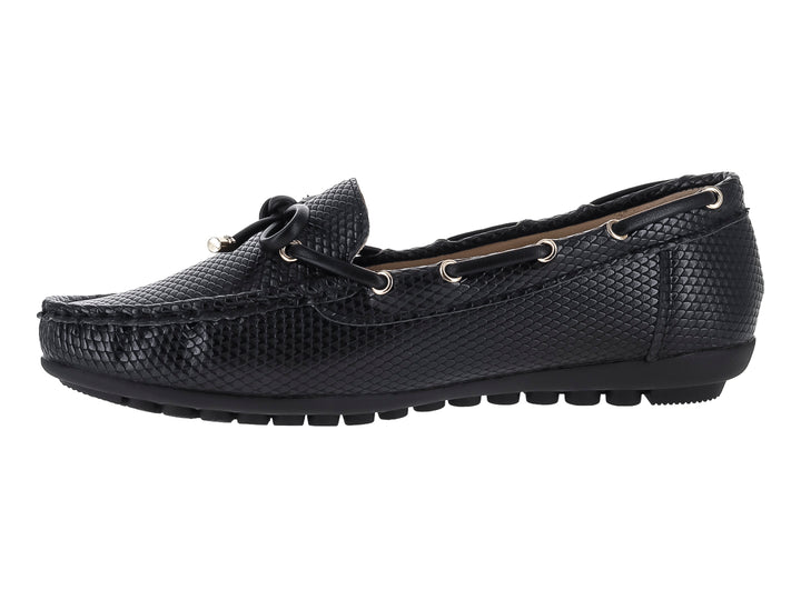 Zapato Mocasín Comfort Fit Negro para Mujer