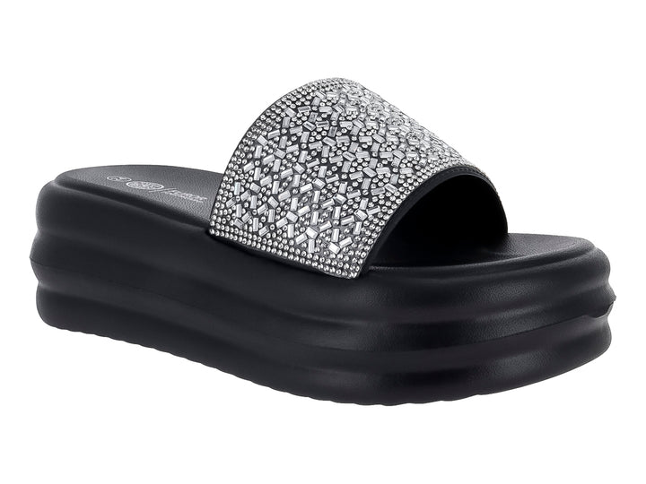 Sandalias Furor Plataforma Negro para Mujer