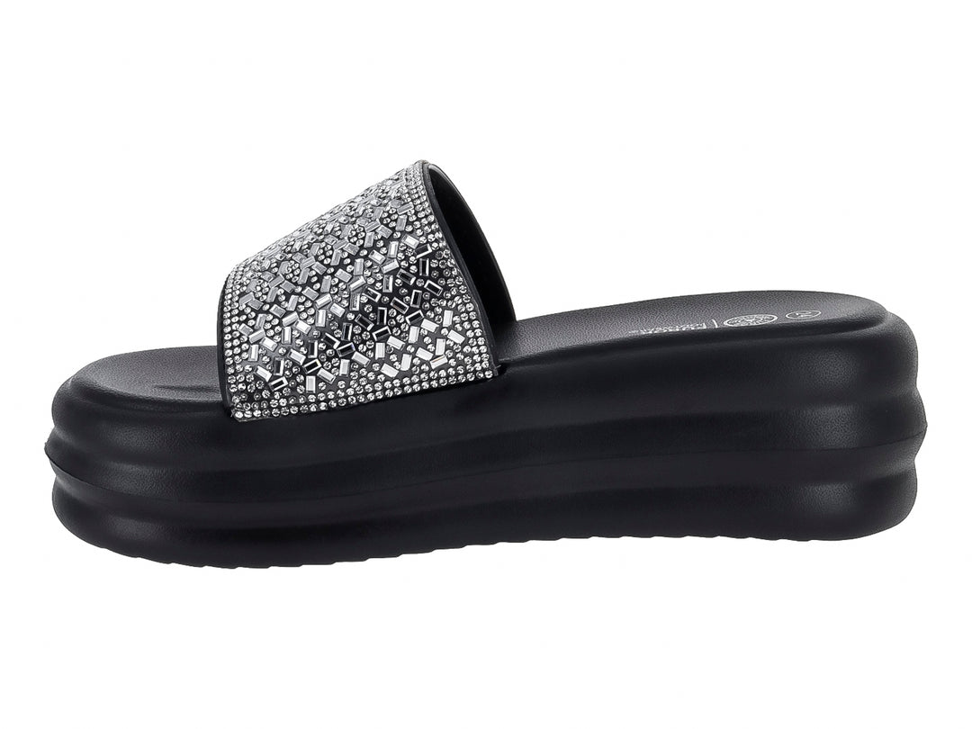 Sandalias Furor Plataforma Negro para Mujer