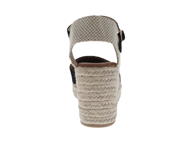 Sandalias Alpargatas Furor Negro para Mujer