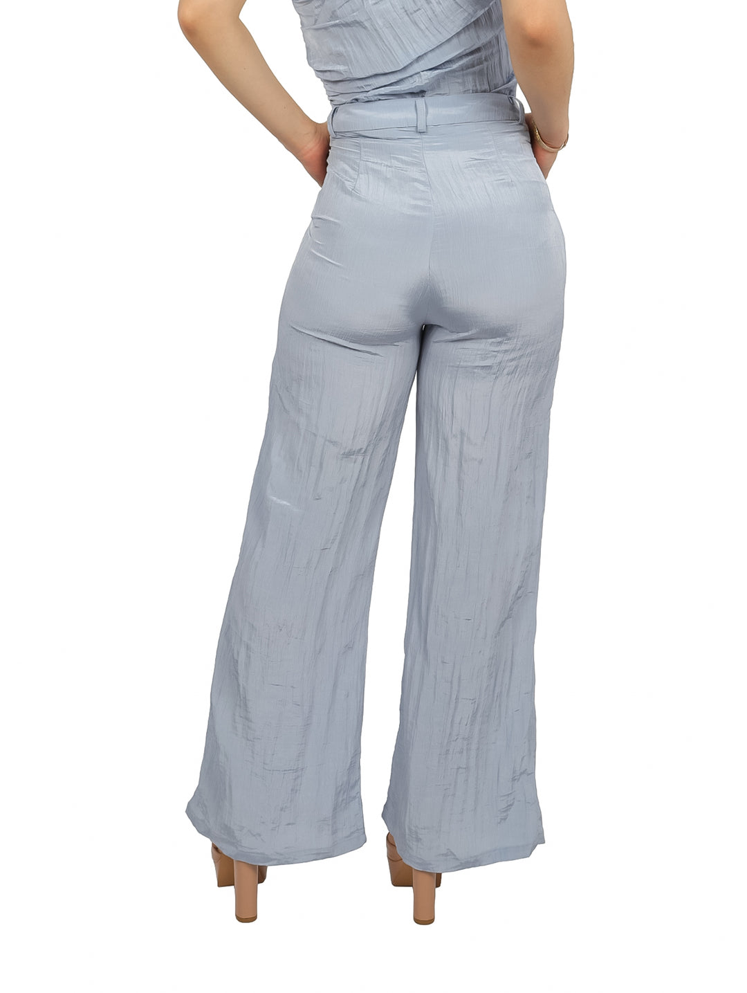 Pantalón Ancho ATOK Color Azul Claro para Mujer