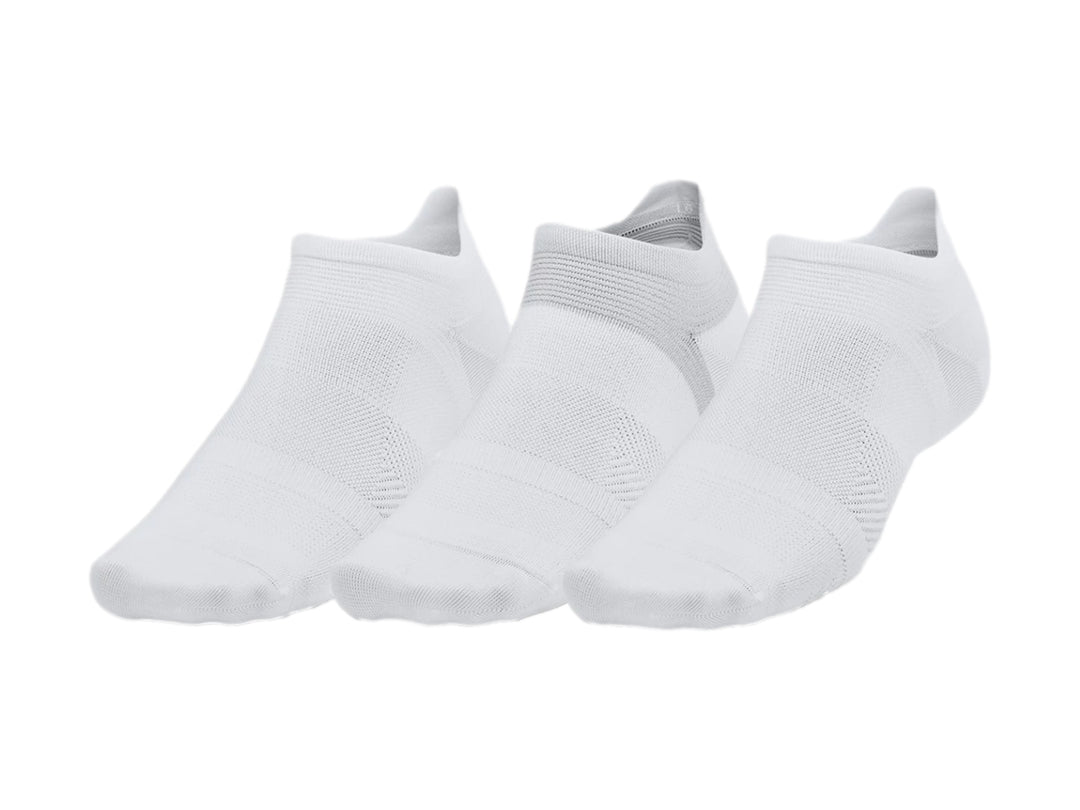 Calcetines Under Armour Ad Run Lite Blancos Pack 3 para Mujer