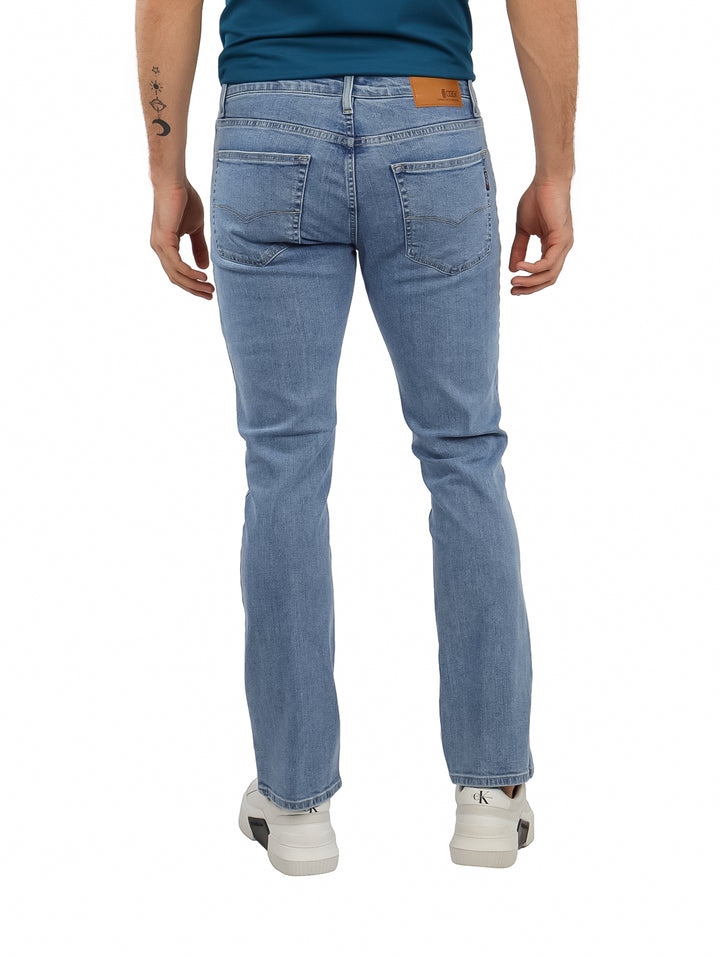 Jeans OGGI Basic Iron Random Bleach para Hombre