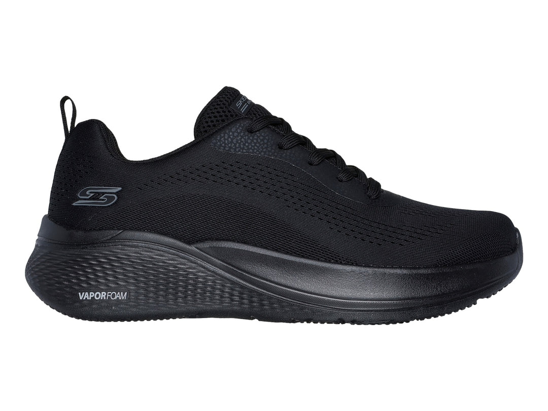 Tenis deportivos SKECHERS BOBS INFINITY en color negro con suela Vaporfoam.