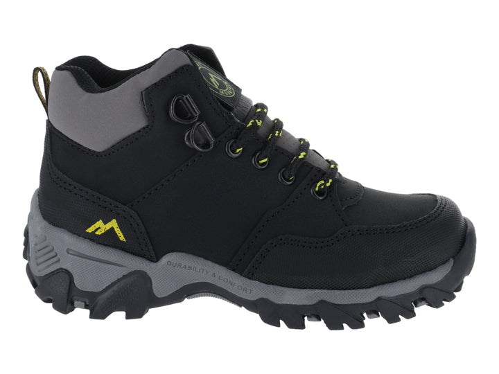 Botas Militares Guany Negro para Niño
