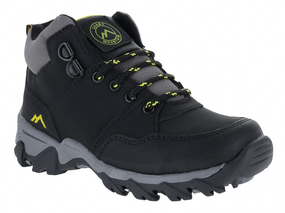 Botas Militares Guany Negro para Niño