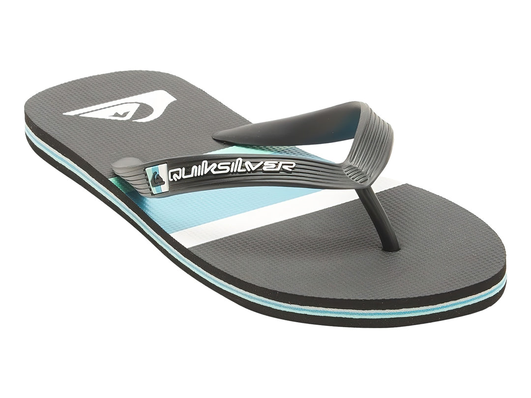 Sandalias Quiksilver Molokai Stripe Negro para Hombre