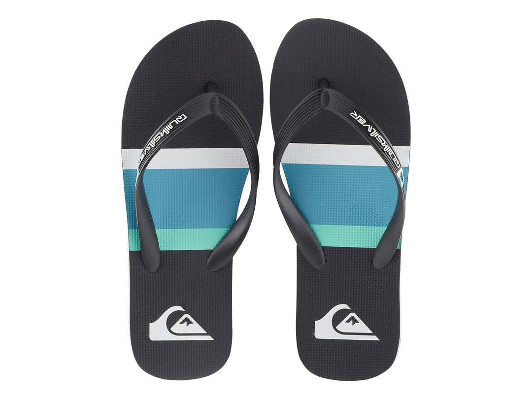 Sandalias Quiksilver Molokai Stripe Negro para Hombre