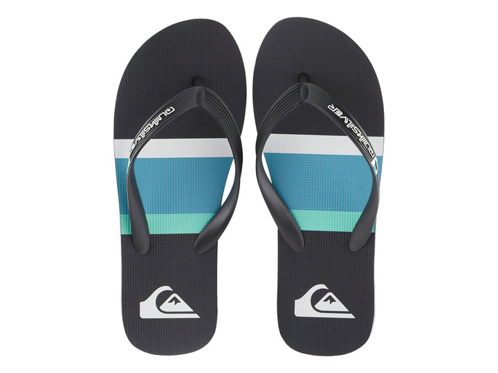 Sandalias Quiksilver Molokai Stripe Negro para Hombre