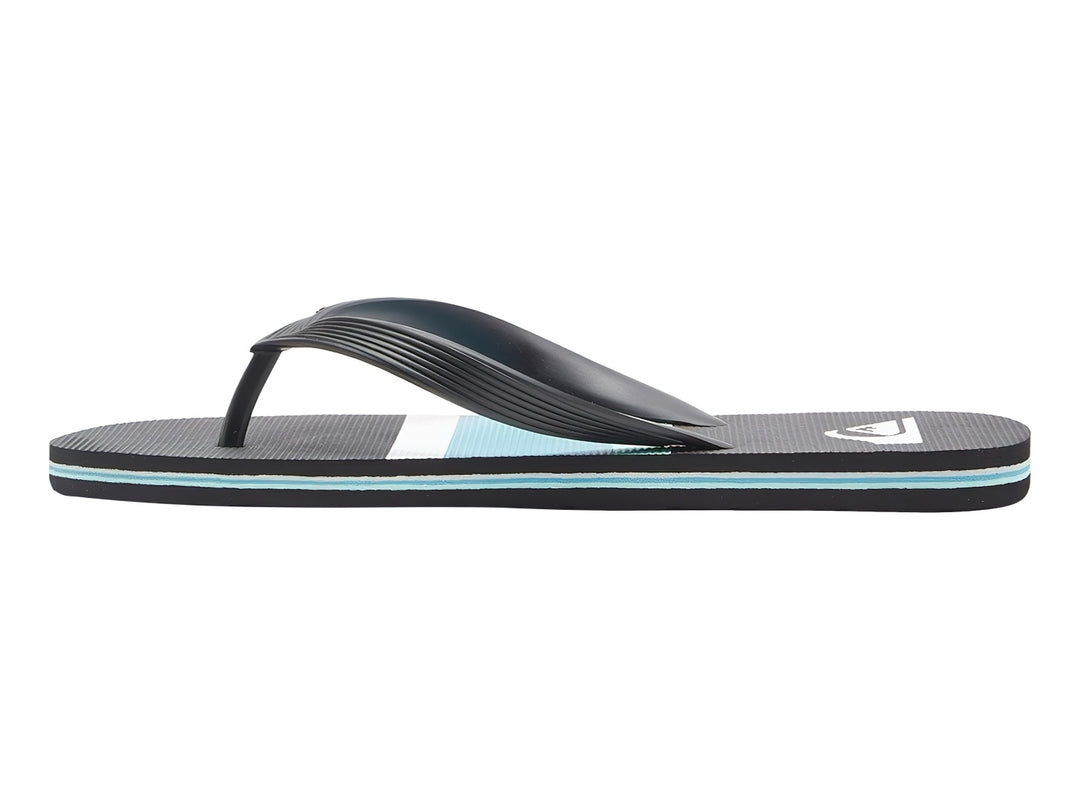 Sandalias Quiksilver Molokai Stripe Negro para Hombre