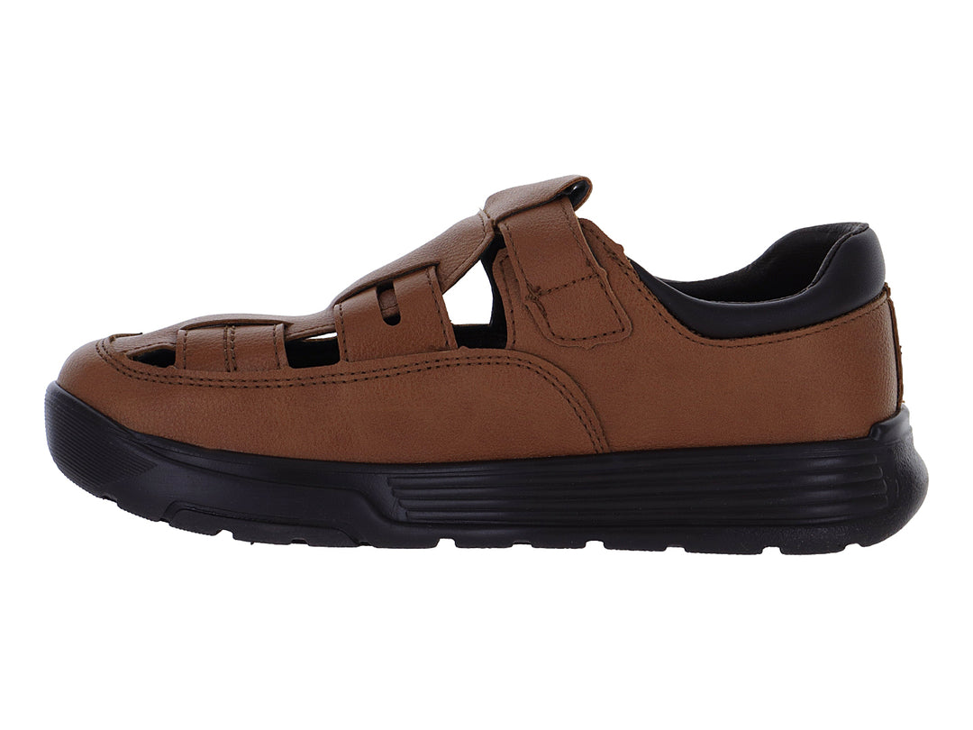 Sandalias YUYIN Color Cajeta para Nino