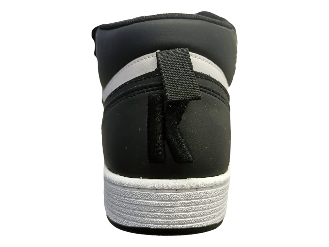 Tenis K-Swiss Urban Court Blanco y Negro para Hombre