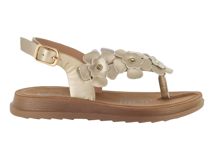 Sandalias ROZE Dorado para Niña