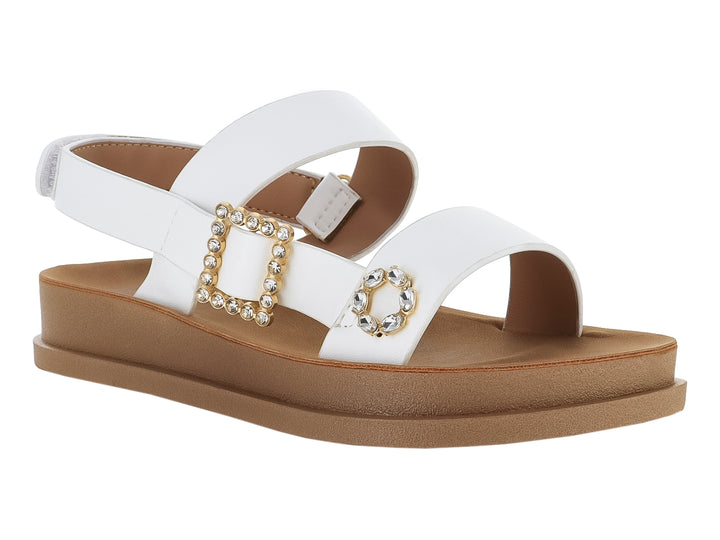 Sandalias de Plataforma ROZE Blancas para Niña
