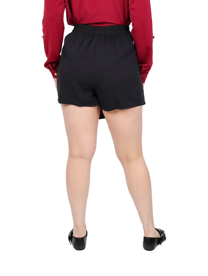 Short Falda ATOK Negro para Mujer
