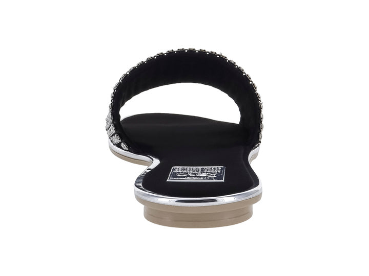 Sandalias Luna Rosa Negro Plata para Mujer
