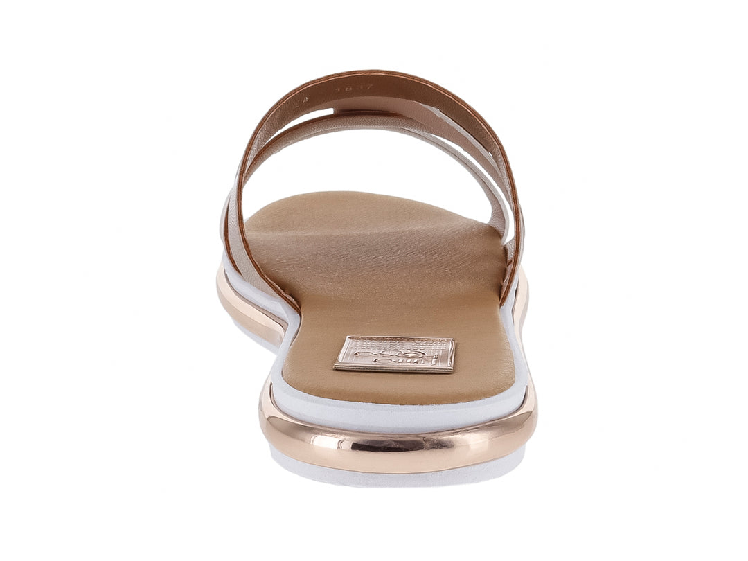Sandalias Luna Rosa Dorado para Mujer