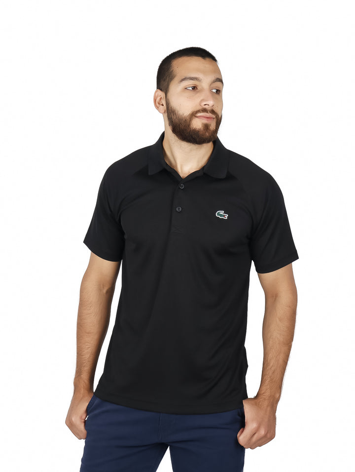Playera Polo Lacoste Negro para Hombre