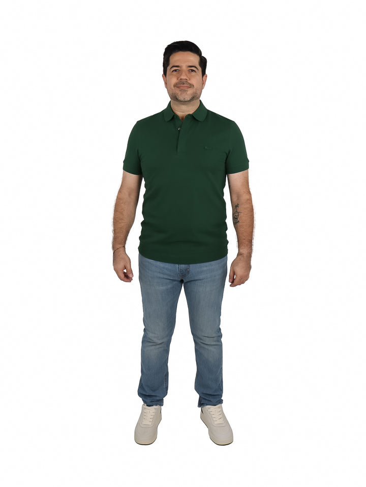 Playera Polo Lacoste Verde para Hombre
