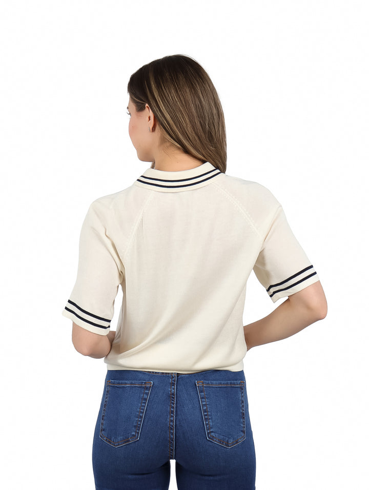 Playera Polo Tommy Hilfiger Calico para Mujer