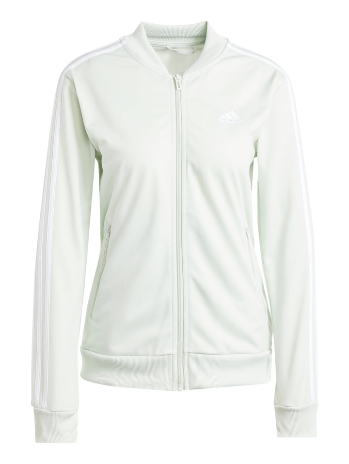 Conjunto Deportivo Adidas Essentials 3 Franjas Linen Green para Mujer