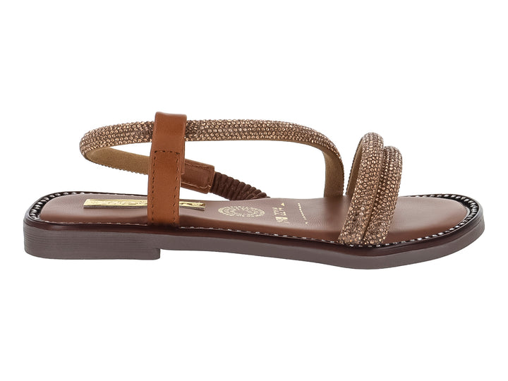 Sandalias Mia Bonita Color Tan para Niña