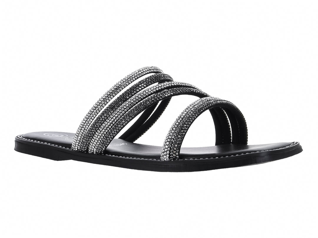 Sandalias Luna Rosa Negro para Mujer