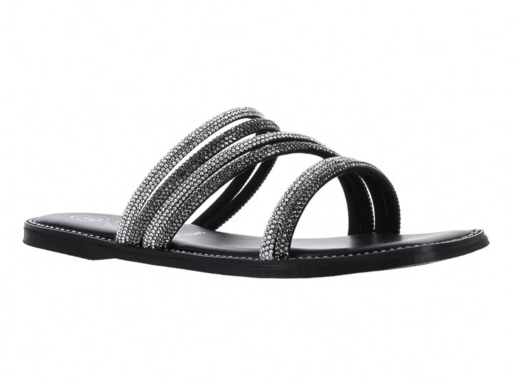 Sandalias Luna Rosa Negro para Mujer