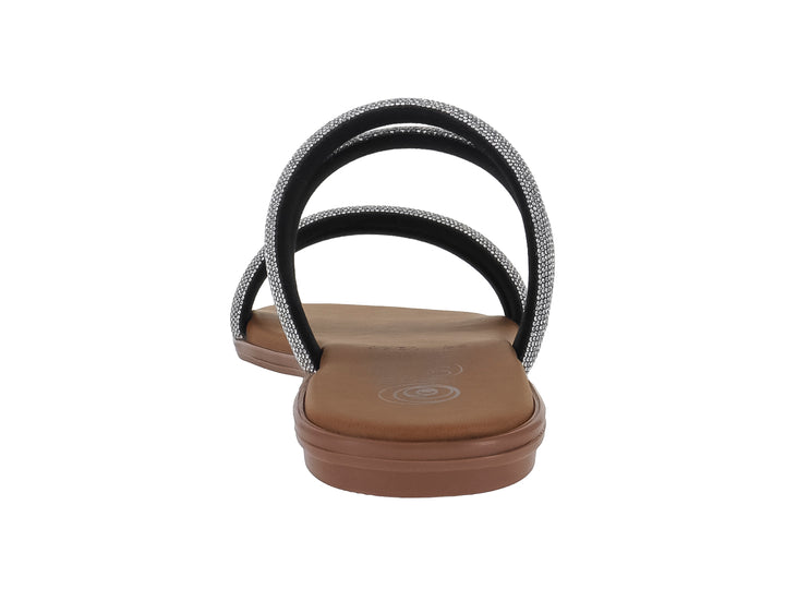 Sandalias Luna Rosa Plata para Mujer