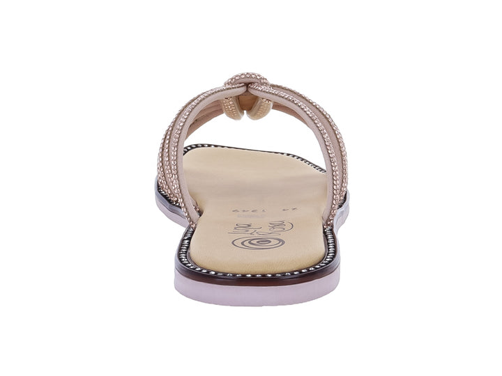 Sandalias Luna Rosa Color Maquillaje para Mujer