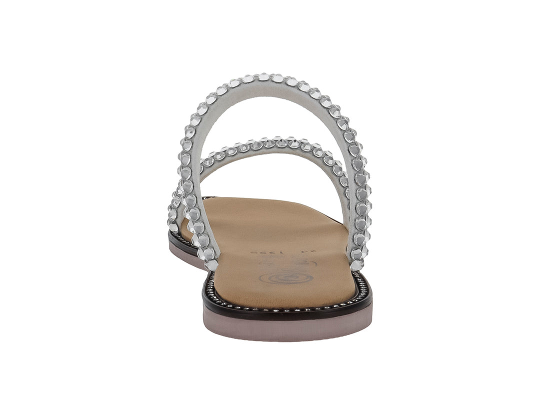 Sandalias Luna Rosa Plata para Mujer