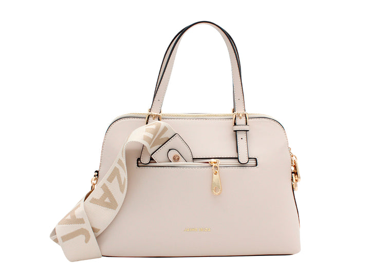 Bolsa de Hombro Jaime Ibiza Beige para Mujer