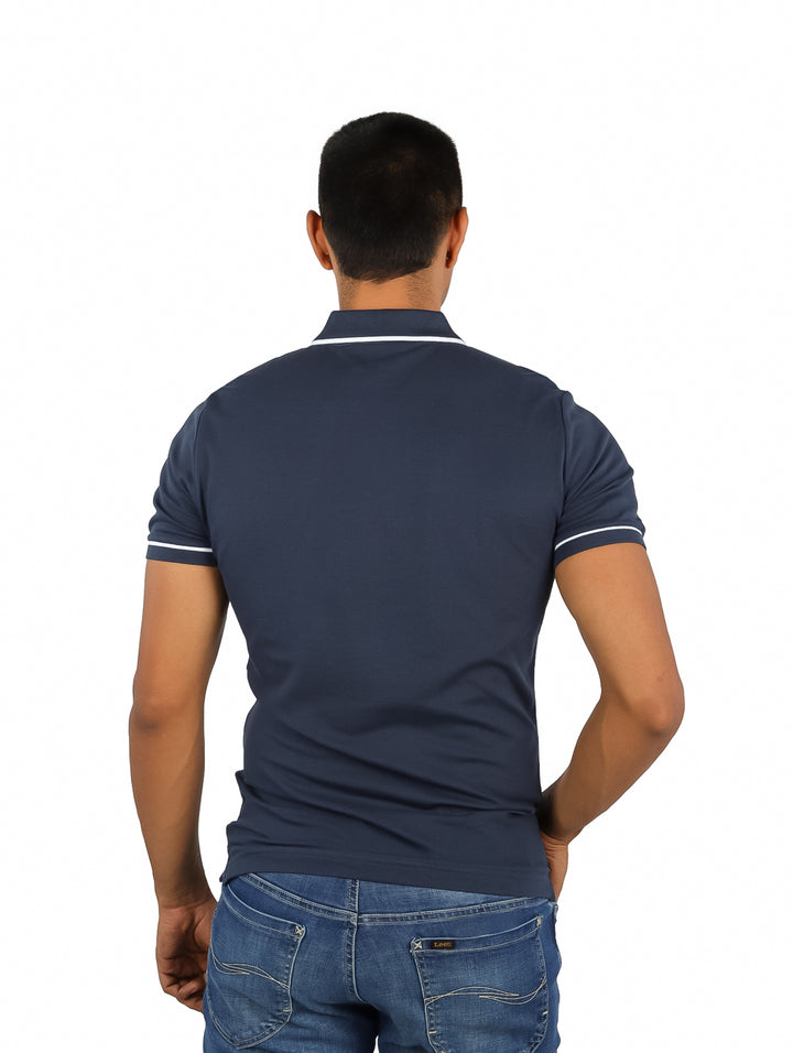 Playera Polo Calvin Klein Azul para Hombre