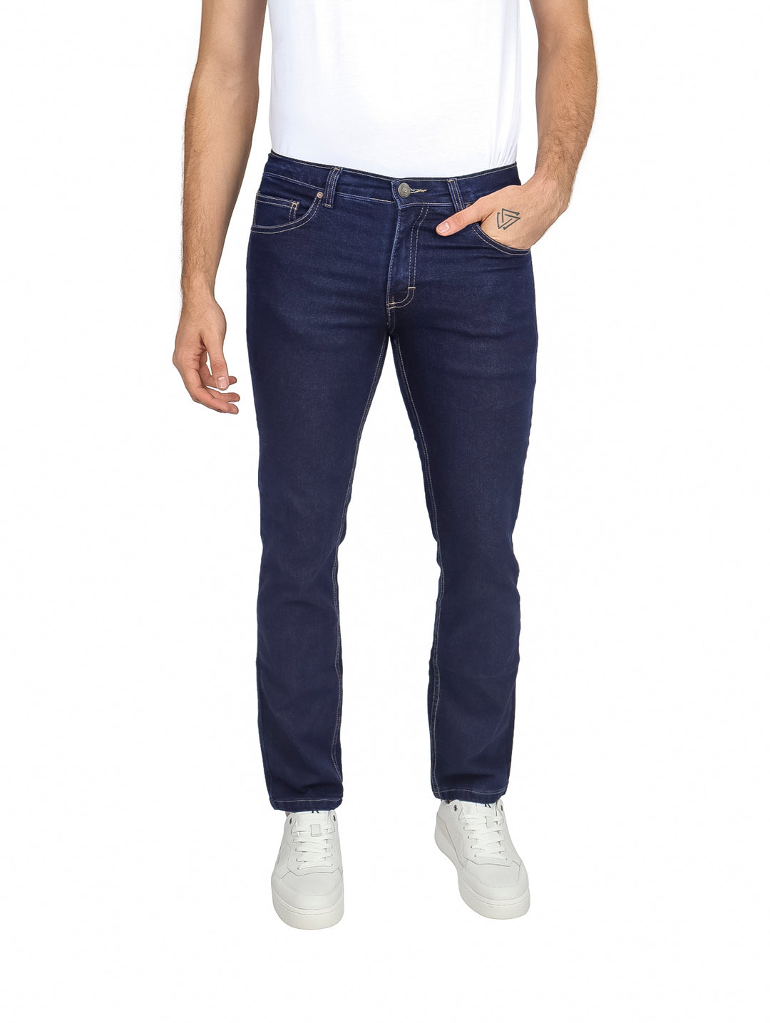 Pantalones Antifashion Mezclilla Navy para Hombre