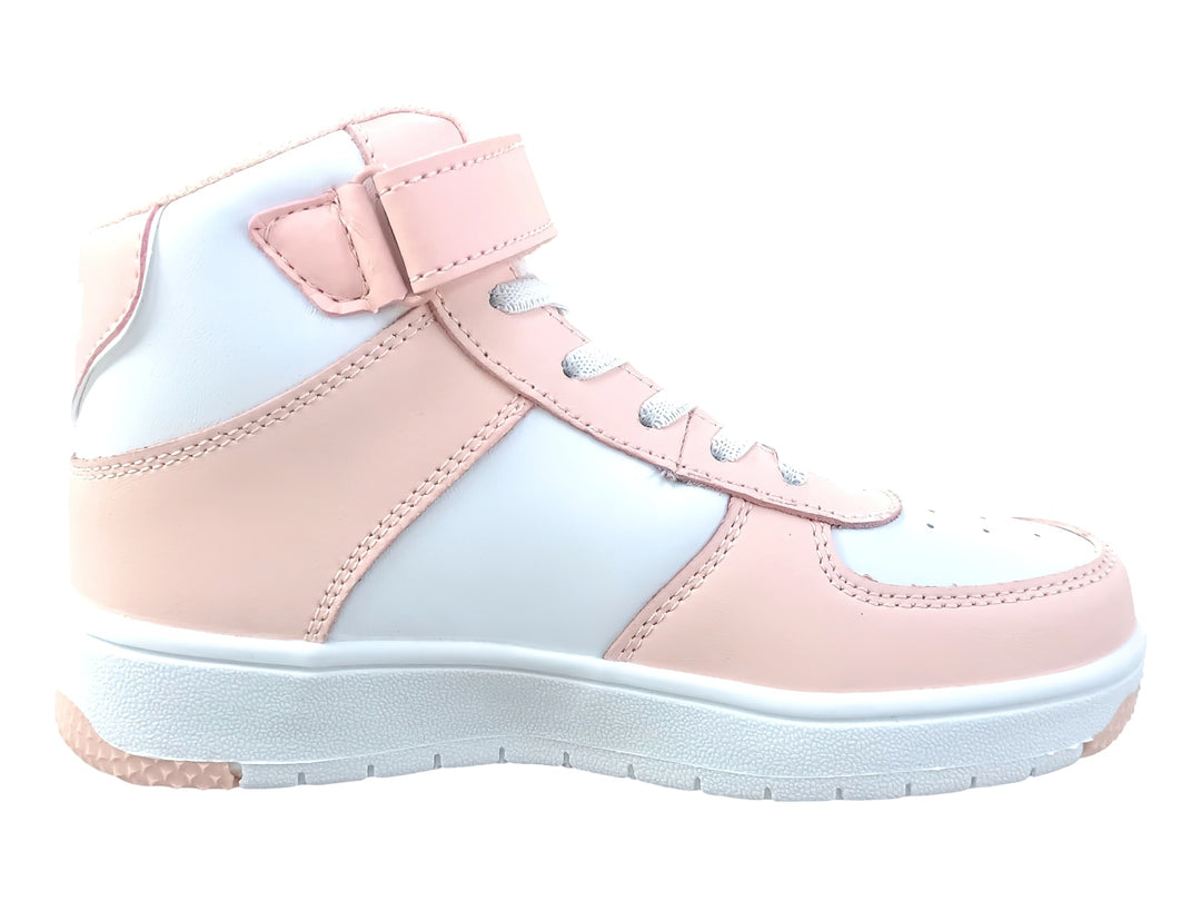 Tenis K-SWISS Salt Mid Rosa y Blanco para Niña