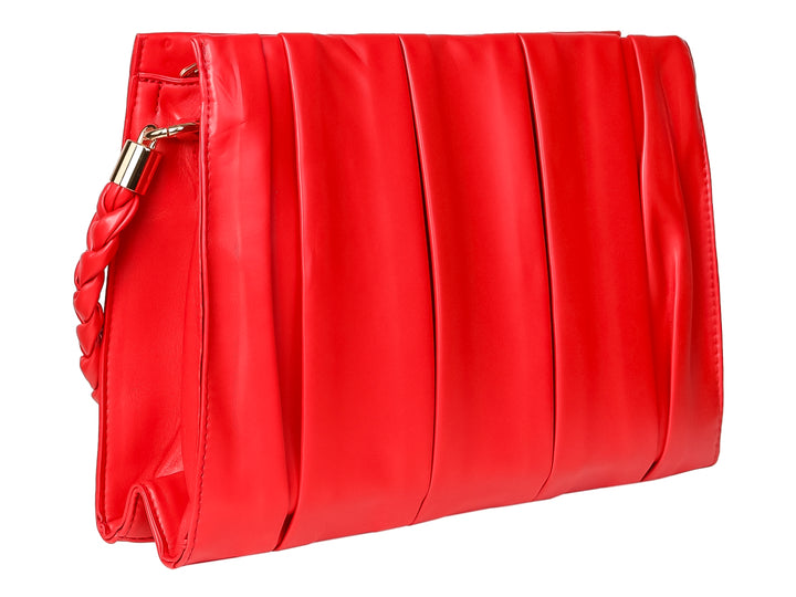 Bolso de Hombro Unibella Rojo para Mujer
