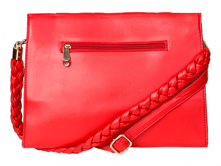 Bolso de Hombro Unibella Rojo para Mujer