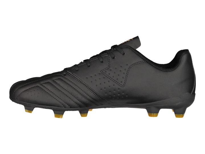 Tenis de Fútbol Charly Negro con Oro para Hombre