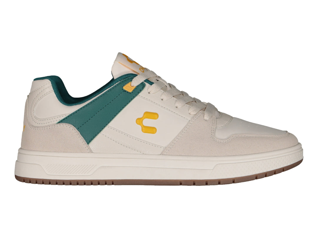 Tenis Charly Beige y Verde para Hombre