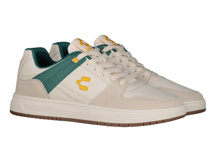 Tenis Charly Beige y Verde para Hombre