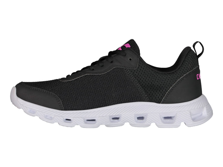 Tenis Charly Negro con Fucsia para Mujer