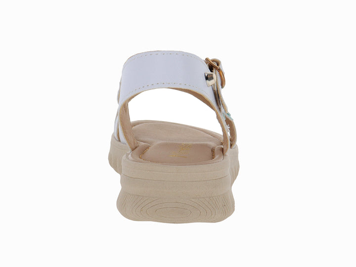 Sandalias Miroslava Blanco Multicolor para Niña