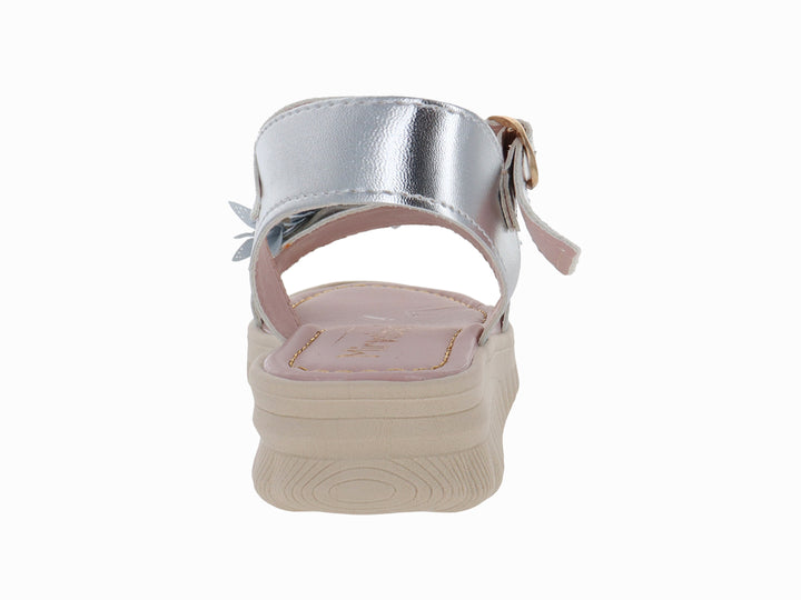 Sandalias Miroslava Plata para Niña