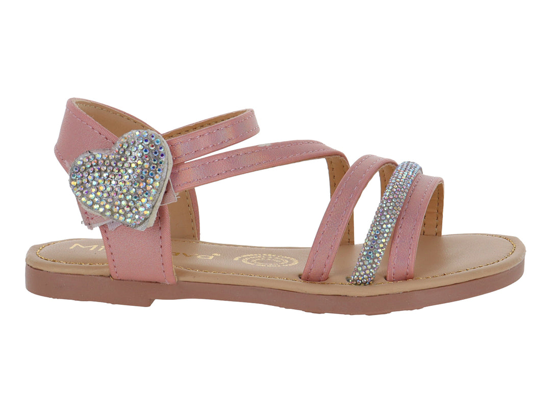 Sandalias Miroslava Rosa para Niña