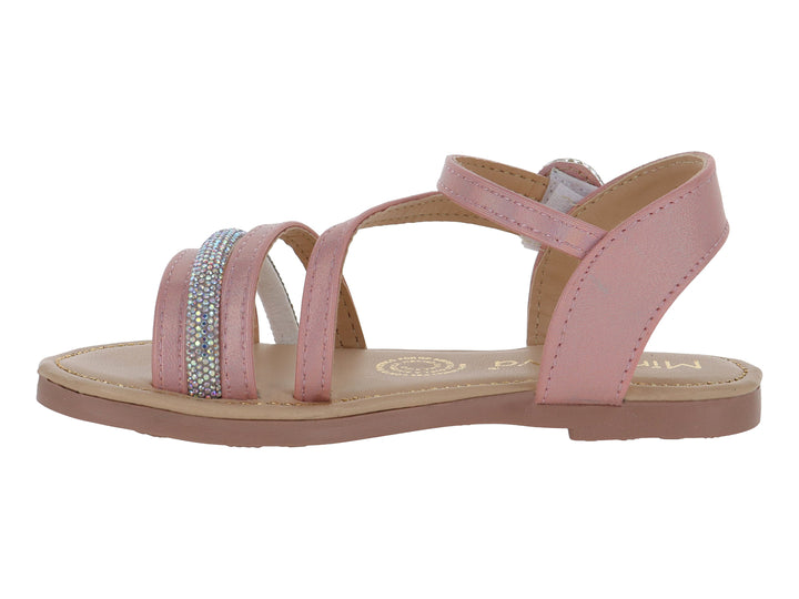 Sandalias Miroslava Rosa para Niña